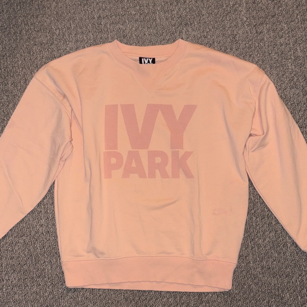 Ivy Park Crewneck Sweatshirt in Light Pink